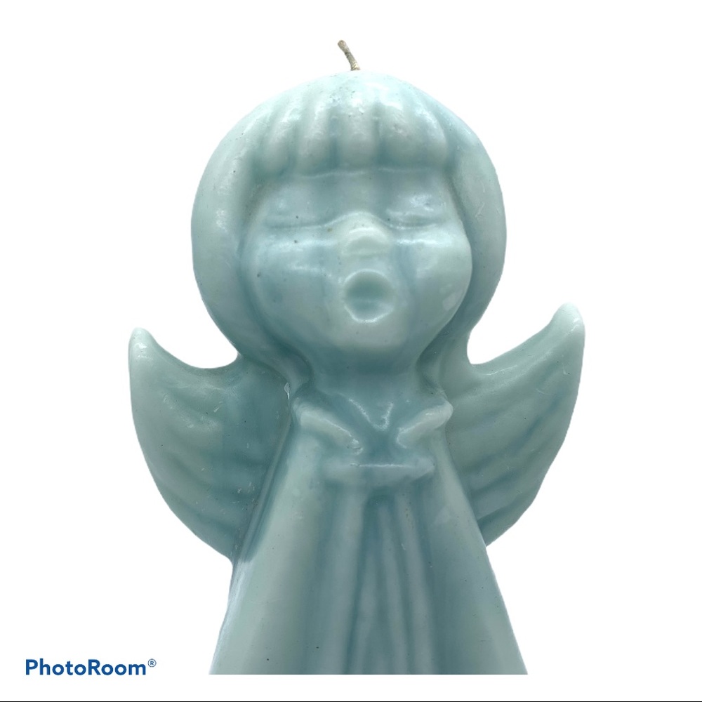 Vtg CANDELIER Choir Angel Christmas Candle 11β - Picture 4 of 8
